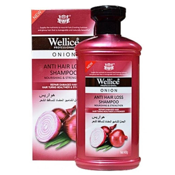 Wellice Onion Anti Hair Loss Shampoo - 400ml