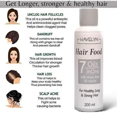 Hair food oil