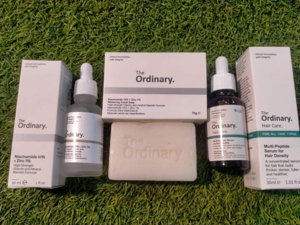 The Ordinary deal - Face Serum + Hair Serum + Ordinary Soap